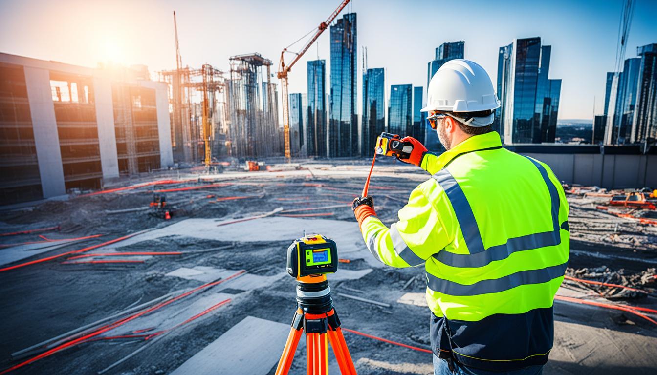 Nível a Laser para Topografia