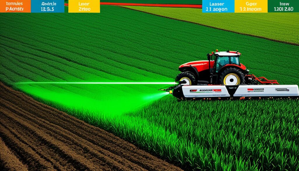Uso de Níveis a Laser na Agricultura