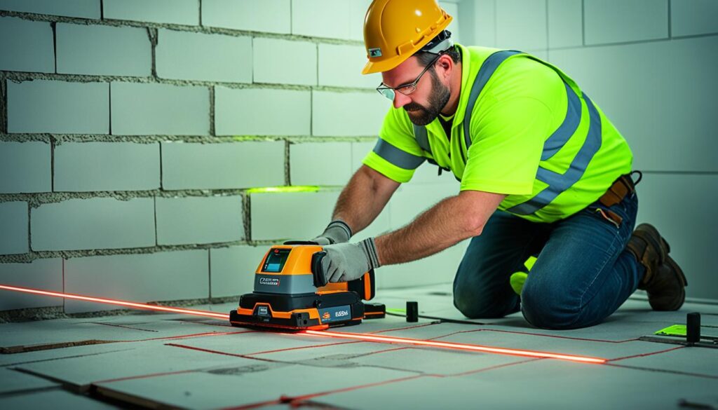 Uso do Nível a Laser