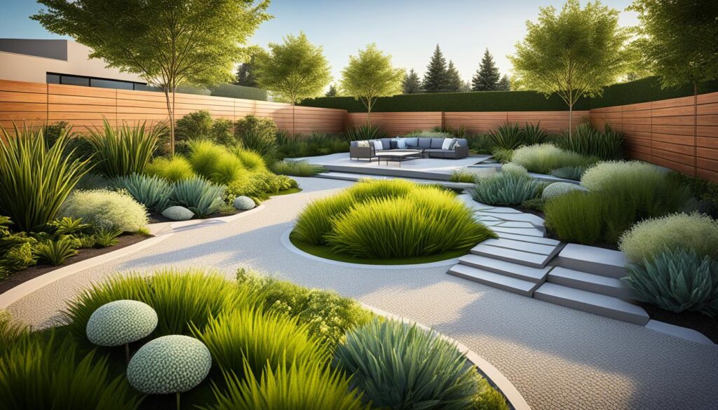 benefícios dos projetos de paisagismo com níveis a laser